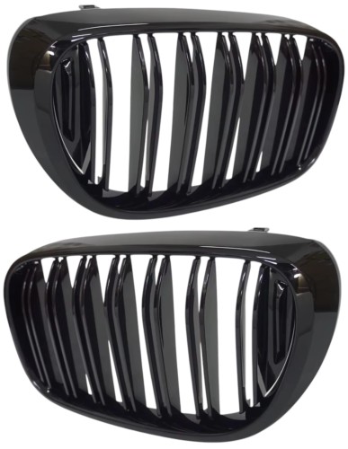 ATRAPA NERKI GRILL KRATKA do BMW 7 G11 G12 2015+ CZARNY POŁYSK