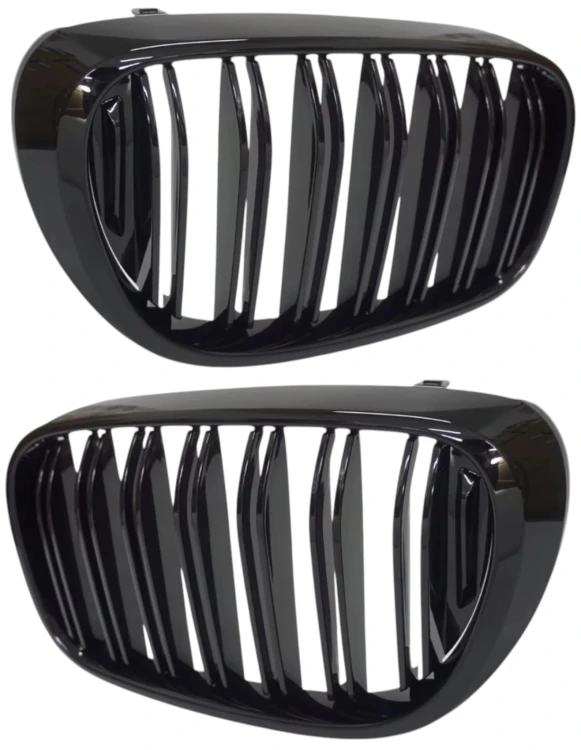 ATRAPA NERKI GRILL KRATKA do BMW 7 G11 G12 2015+ CZARNY POŁYSK