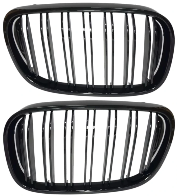 ATRAPA NERKI GRILL KRATKA do BMW 7 G11 G12 2015+ CZARNY POŁYSK