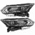 REFLEKTOR LAMPA PRZEDNIA LEWA PRAWA NISSAN QASHQAI 2 J11 2017-2021 KOMPLET