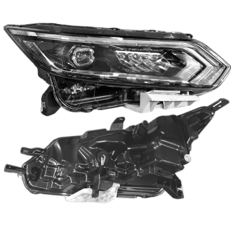REFLEKTOR LAMPA PRZEDNIA LEWA PRAWA NISSAN QASHQAI 2 J11 2017-2021 KOMPLET