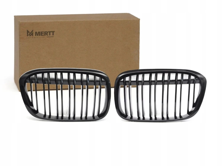 Nerki grill atrapa zderzaka BMW X1 F48 czarny połysk 2015-2019