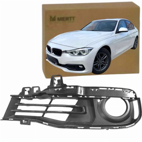 KRATKA LEWA atrapa zderzaka przód BMW 3 F30 F31 2015+ LCI LIFT 51117396877