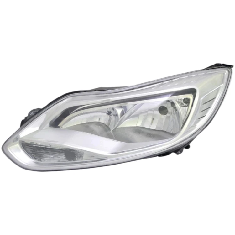 FORD FOCUS 2011-2014 REFLEKTOR LAMPA PRZEDNIA LEWA PRAWA SILVER SREBRNY