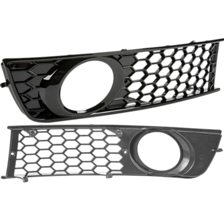 Audi A4 B6 2000-2004 Kratki atrapy zaślepki Zderzaka PLASTER MIODU RS LOOK