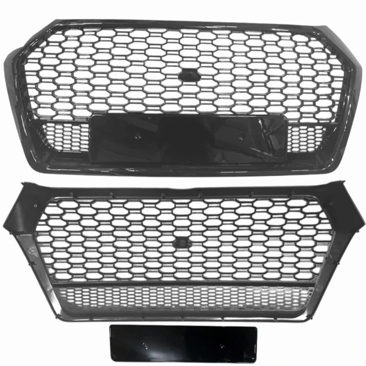 AUDI Q5 80A 2016-2020 ATRAPA CHŁODNICY ZDERZAKA GRILL RS LOOK CZARNA BLACK