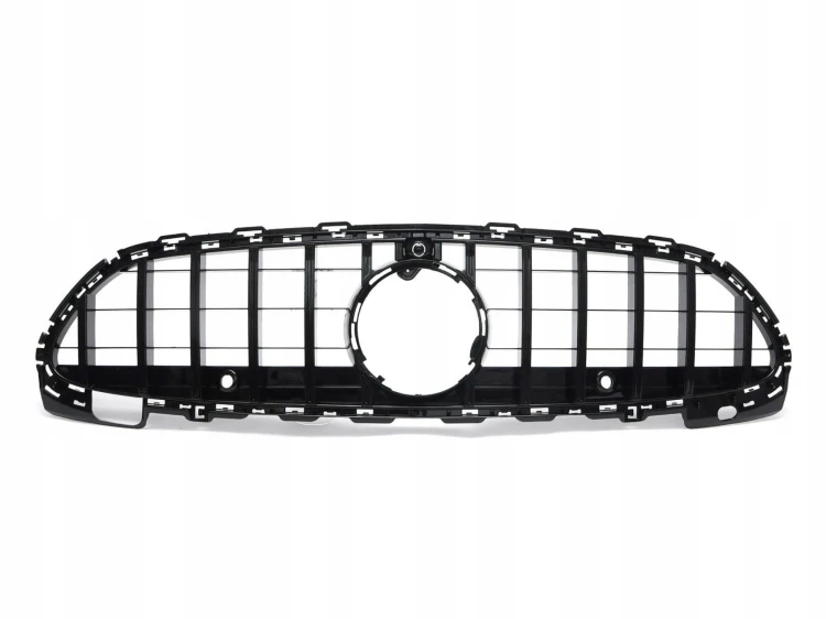 Mercedes Klasa C W206 S206 20+ AMG Grill atrapa zderzaka czarny połysk