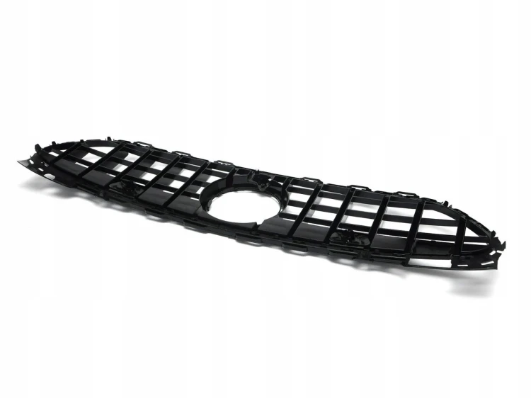 Mercedes Klasa C W206 S206 20+ AMG Grill atrapa zderzaka czarny połysk