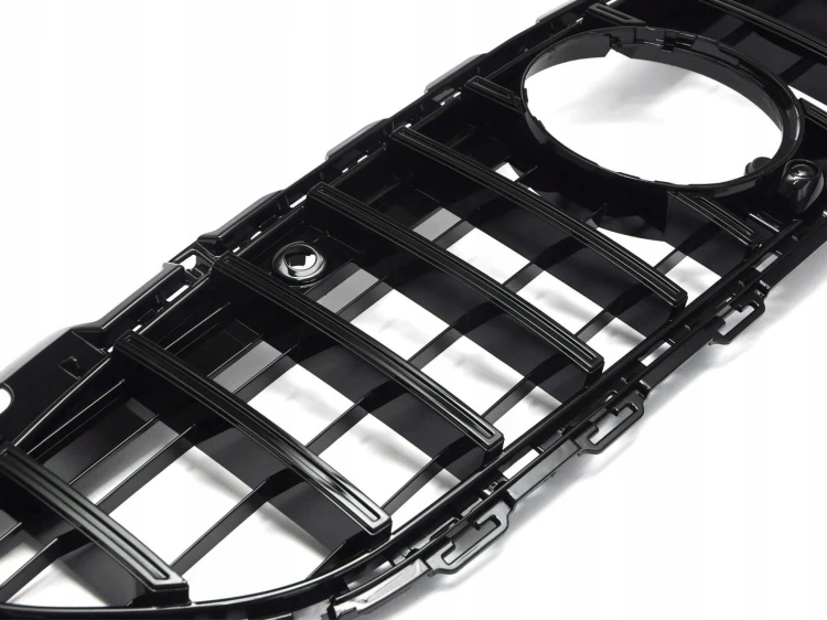 Mercedes Klasa C W206 S206 20+ AMG Grill atrapa zderzaka czarny połysk