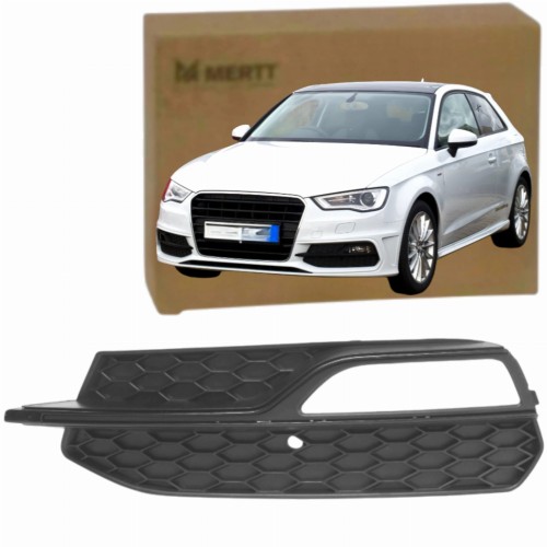 AUDI A3 8V S Line 2012-2016 Kratka atrapa ZAŚLEPKA zderzaka Lewa 8V3807681K