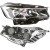 LAMPY REFLEKTORY PRZÓD KOMPLET PEUGEOT 508 I 2014-2019 9809087180