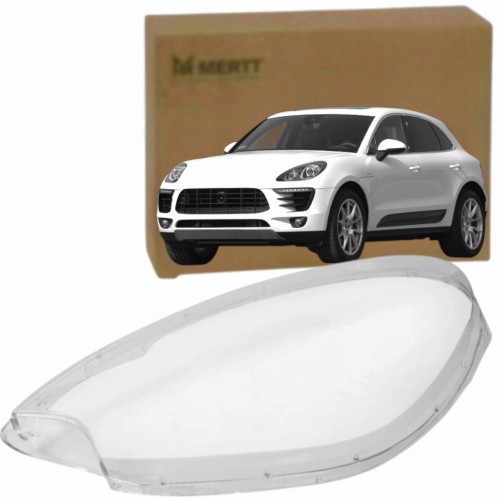PORSCHE MACAN 2014-2018 KLOSZ Reflektora przedniego szkło LAMPY LEWE PRZÓD