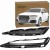 KPL zestaw KRATKA ZDERZAKA PRAWA zaślepka + ramka Audi Q7 4M 15-20 S-Line