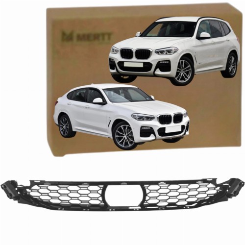 BMW X3 G01 X4 G02 M PAKIET środkowa kratka zderzaka przód RADAR