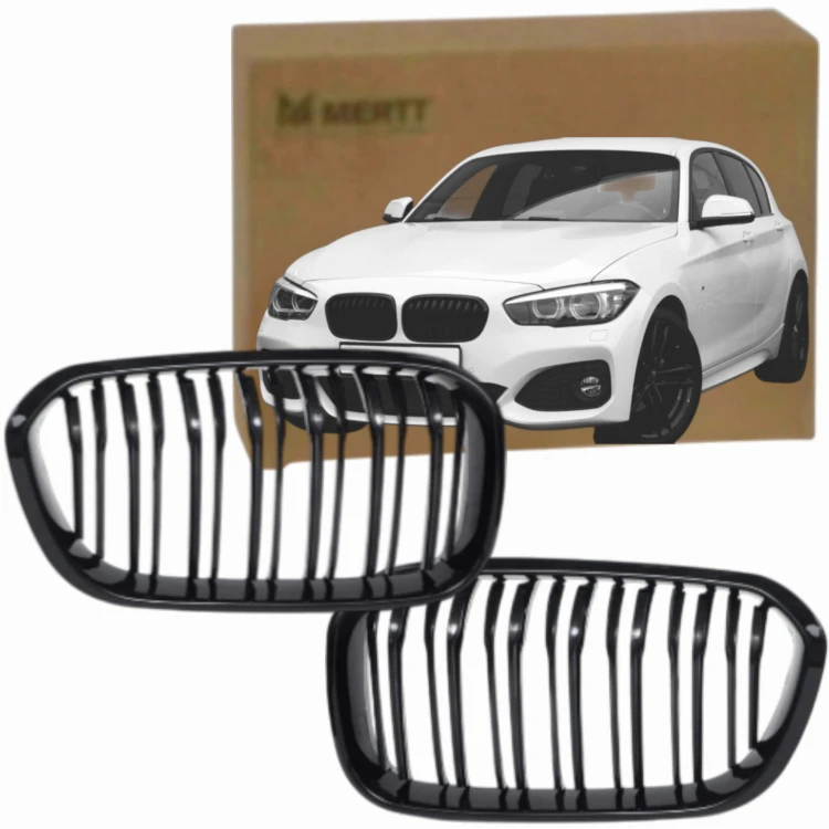 Atrapa Nerki Grill Kratka Połysk BMW 1 F21 F20 LCI M-Performance 2015+