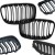 Atrapa Nerki Grill Kratka Połysk BMW 1 F21 F20 LCI M-Performance 2015+