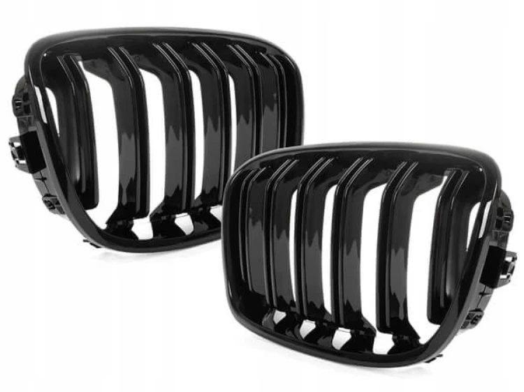 Atrapa Nerki Grill Kratka Połysk BMW 1 F21 F20 LCI M-Performance 2015+