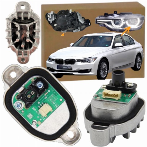 BMW F30 F31 LCI Moduł JEŻ LED DRL RINGÓW do lamp FULL LED 7419610 6 PIN