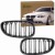 BMW E60 E61 2003-2010 M LOOK Grill Atrapa Nerki Pakiet Kratka Połysk Czarna