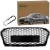 ATRAPA CHŁODNICY GRILL RS LOOK PRZÓD CZARNA PLASTER MIODU AUDI A5 2016-2020