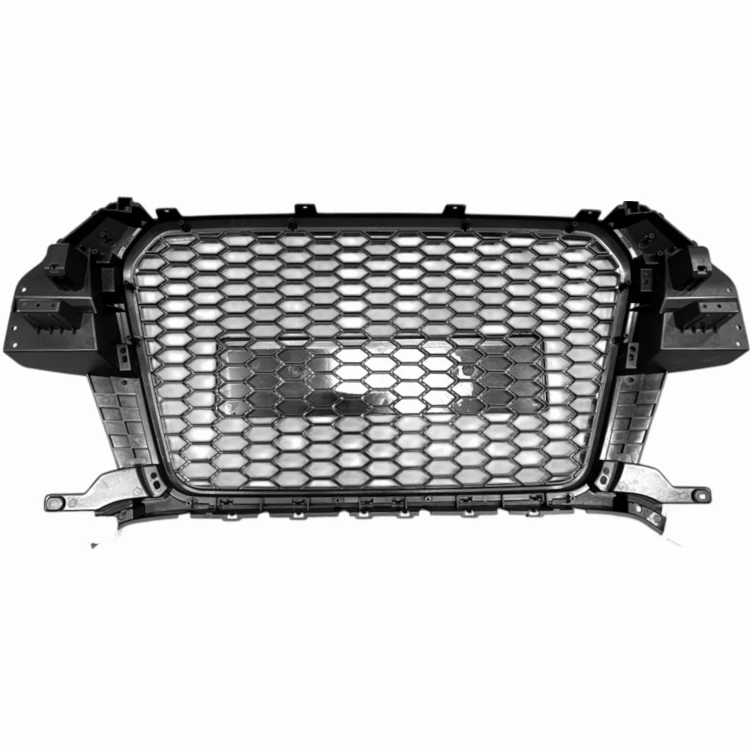 AUDI Q3 2012-2015 RS LOOK ATRAPA KRATKA CHŁODNICY GRILL S-LINE BLACK CZARNA