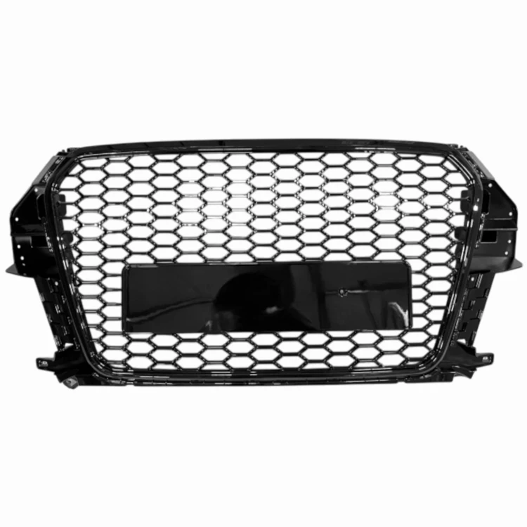 AUDI Q3 2012-2015 RS LOOK ATRAPA KRATKA CHŁODNICY GRILL S-LINE BLACK CZARNA