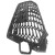 AUDI A4 B9 2019-2022 ATRAPA CHŁODNICY ZDERZAKA GRILL RS LOOK BLACK