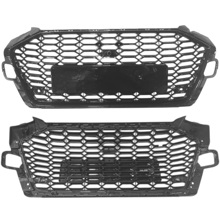 AUDI A4 B9 2019-2022 ATRAPA CHŁODNICY ZDERZAKA GRILL RS LOOK BLACK