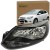 FORD FOCUS 2011-14 REFLEKTOR LAMPA PRZEDNIA LEWA BLACK CZARNY BM5113W030CF