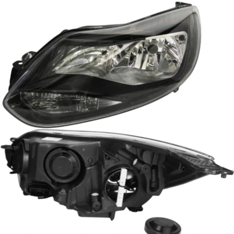 FORD FOCUS 2011-14 REFLEKTOR LAMPA PRZEDNIA LEWA BLACK CZARNY BM5113W030CF