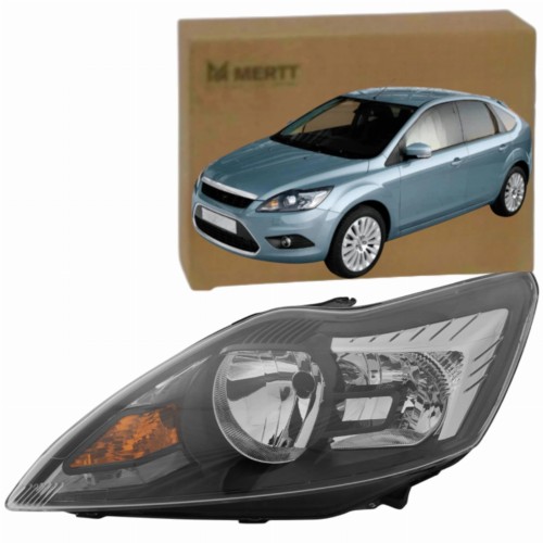 Reflektor Lampa PRZEDNIA czarna 8M5113W030 FORD FOCUS II mk2 Lift 2008-