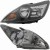Reflektor Lampa PRZEDNIA czarna 8M5113W030 FORD FOCUS II mk2 Lift 2008-