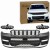 ZDERZAK PRZEDNI KOMPLETNY bez PDC + HALOGENY LED JEEP GRAND CHEROKEE WL 202
