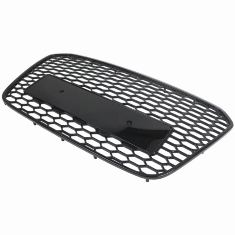 GRILL ATRAPA CHŁODNICY ZDERZAKA PRZÓD AUDI A6 C7 2012-2015 RS LOOK CZARNY