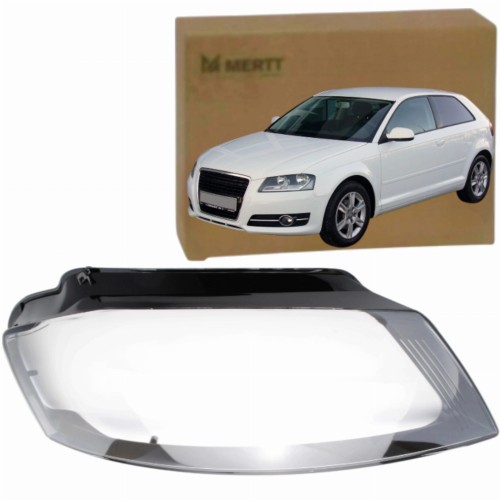 AUDI A3 8P 2008-2013 po lifcie KLOSZ PRAWY szkło reflektora lampa