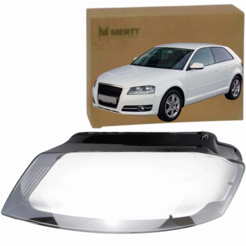 AUDI A3 8P 2008-2013 po lifcie KLOSZ LEWY szkło reflektora lampa