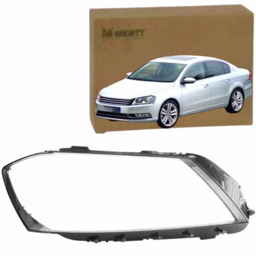 Volkswagen PASSAT B7 2010-2014 KLOSZ PRAWY szkło reflektora lampa