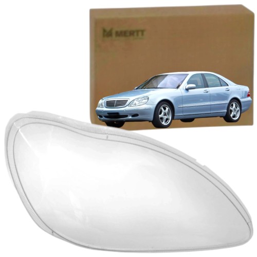 Mercedes S Klasa W220 2003-2005 KLOSZ PRAWY szkło reflektora lampa