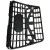 ATRAPA CHŁODNICY GRILL KRATKA CZARNY POŁYSK RAMA CHROM AUDI A6 C6 2004-2011