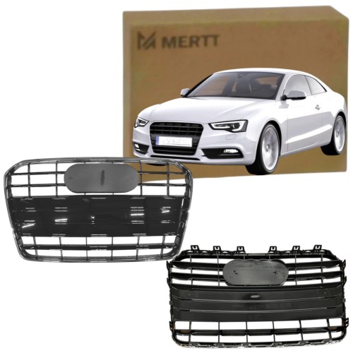 ATRAPA CHŁODNICY GRILL RAMKA CHROM POŁYSK AUDI A5 8T 2011-2016
