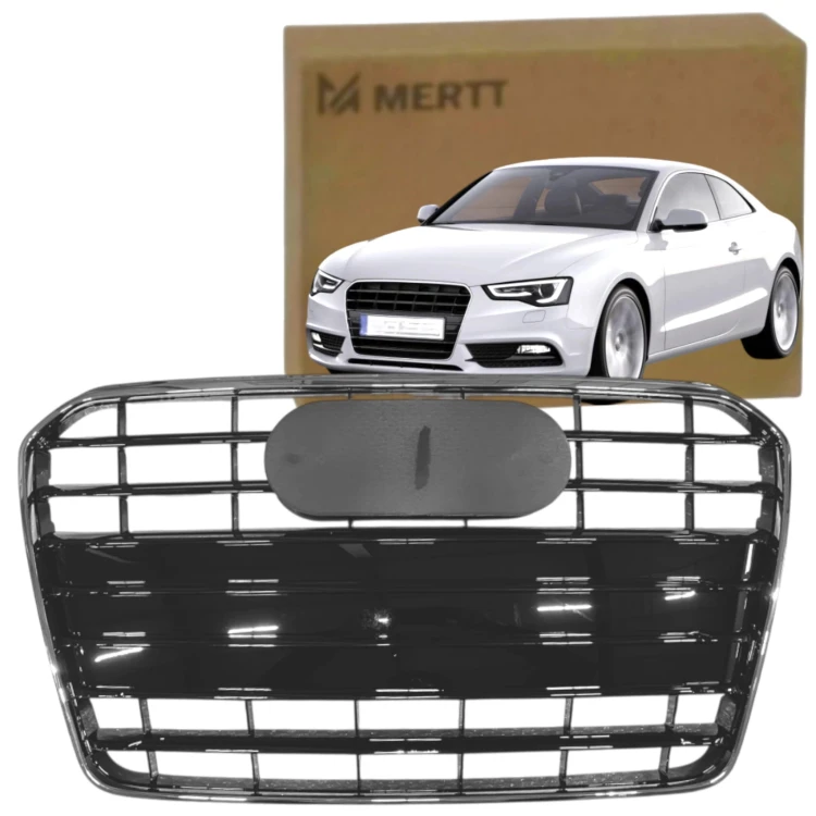 ATRAPA CHŁODNICY GRILL RAMKA CHROM POŁYSK AUDI A5 8T 2011-2016