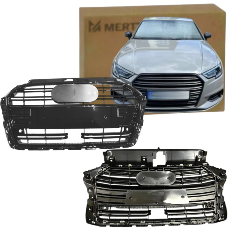 ATRAPA CHŁODNICY GRILL PRZEDNI AUDI A3 8V 2016-2020 HB S-LINE RADAR PDC