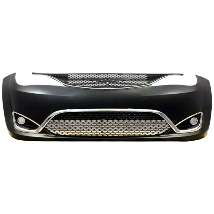KOMPLETNY ZDERZAK PRZEDNI ATRAPY GRILL CHROM CHRYSLER PACIFICA 2017-2021