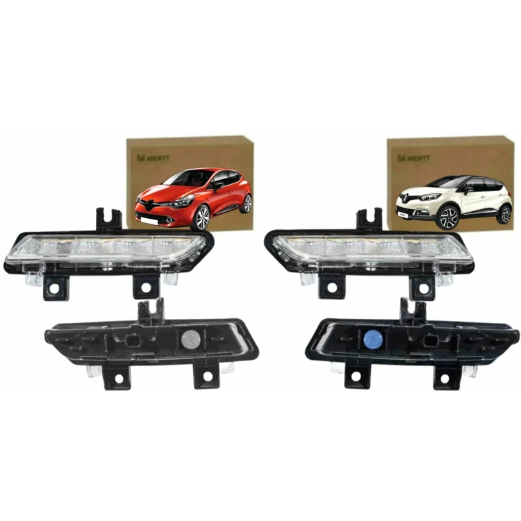 RENAULT CLIO 12-16 CAPTUR 13-20 LAMPA DO JAZDY DZIENNEJ LED HALOGEN DRL KPL
