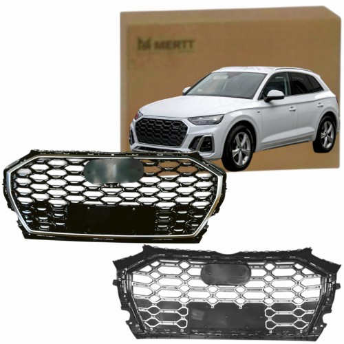 AUDI Q5 80A 2020+ SPORTBACK S-LINE LCI LIFT ATRAPA CHŁODNICY GRILL SILVER