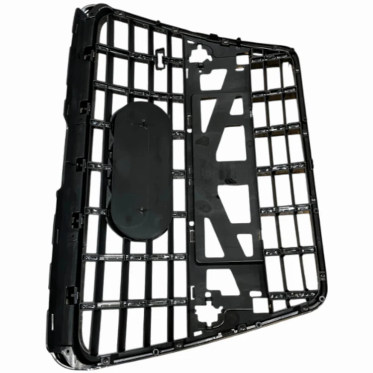 AUDI A6 C6 2004-2011 ATRAPA CHŁODNICY GRILL KRATKA CZARNY POŁYSK RAMA CHROM