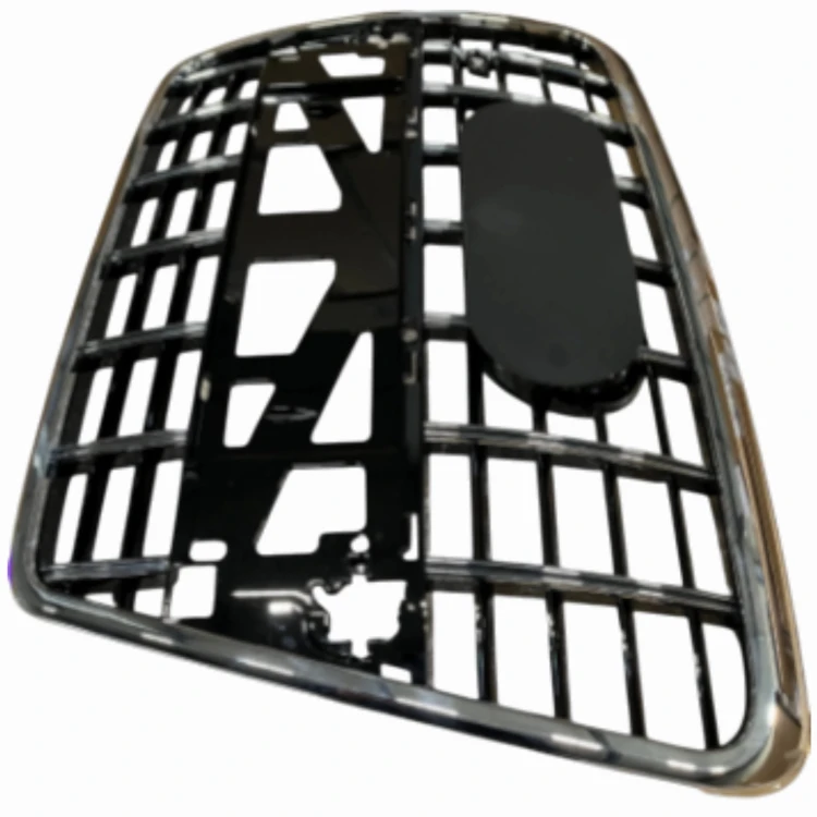 AUDI A6 C6 2004-2011 ATRAPA CHŁODNICY GRILL KRATKA CZARNY POŁYSK RAMA CHROM