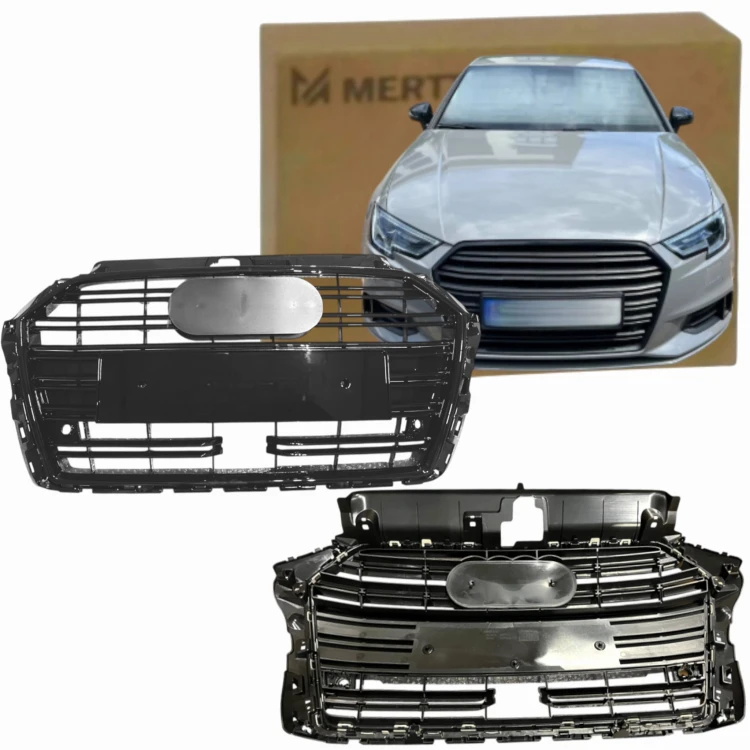 AUDI A3 8V 2016-2020 HB S-LINE RADAR PDC ATRAPA CHŁODNICY GRILL PRZEDNI