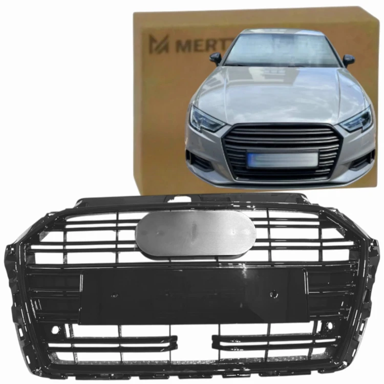 AUDI A3 8V 2016-2020 HB S-LINE RADAR PDC ATRAPA CHŁODNICY GRILL PRZEDNI