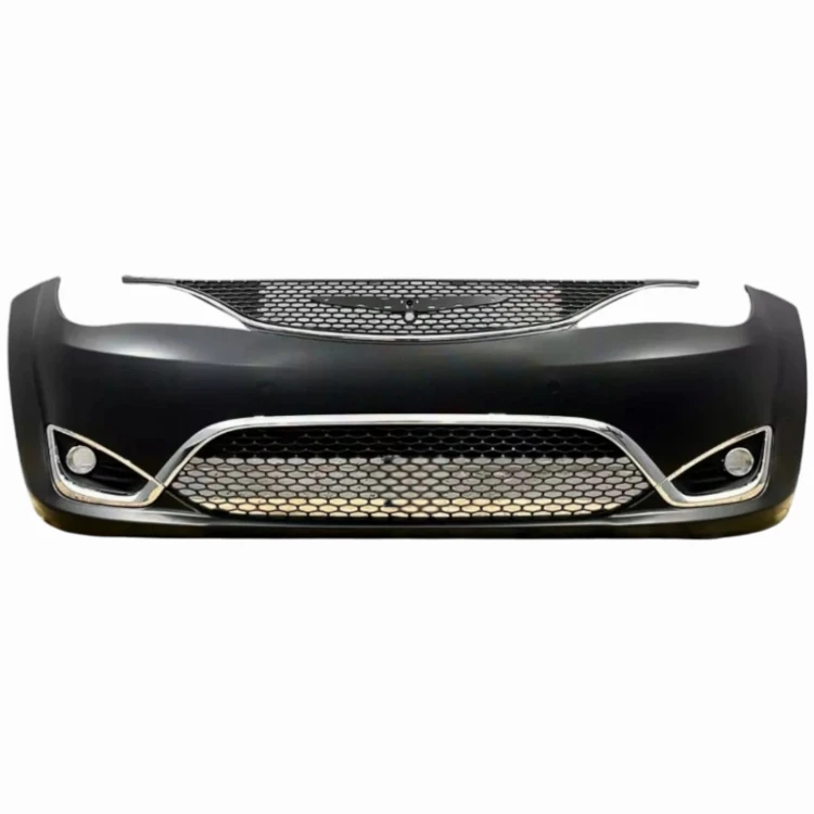CHRYSLER PACIFICA 2017-2021 KOMPLETNY ZDERZAK PRZEDNI ATRAPY GRILL CHROM